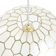 preview thumbnail 48 of 56, Capiz Honeycomb Globe Pendant Light