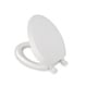 preview thumbnail 3 of 3, Croydex 19" Tanner Elongated Stick -Tight Wood Toilet Seat