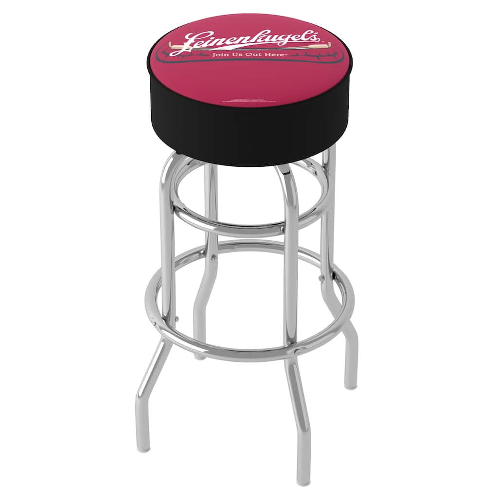 Leinenkugel's Padded Swivel Bar Stool - 20" x 20" x 31"