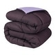 preview thumbnail 2 of 9, Superior Brushed Microfiber Down Alternative Reversible Comforter