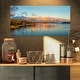 preview thumbnail 10 of 17, Designart "Autumn Sunset Panorama" Landscape Photo Canvas Print 32 in. wide x 16 in. high - 1 Panel
