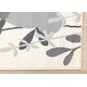 preview thumbnail 4 of 10, Cream Grey Bunny Kids Nursery Area Rug, 3'11" x 5'7"