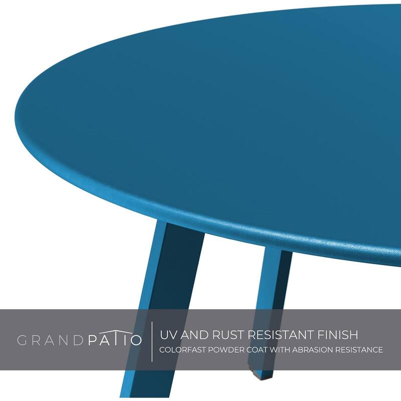 18" or 28" Round Outdoor Side Table End Table Coffee Table