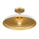 preview thumbnail 8 of 6, Minka Lavery 3936 Crowne 16" Wide Semi-Flush Ceiling Fixture