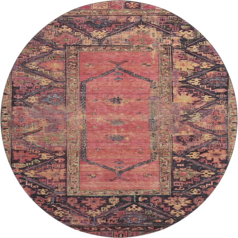 Premium Washable Super Soft Traditional Global Mayfield Rug