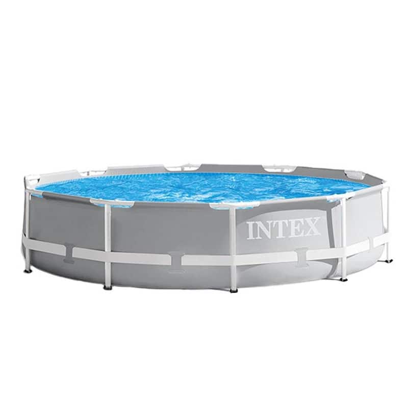 Intex 10ft x 10ft x 30in Pool w/ 10 Foot Round Pool Cover and Filter Cartridge - 45.98