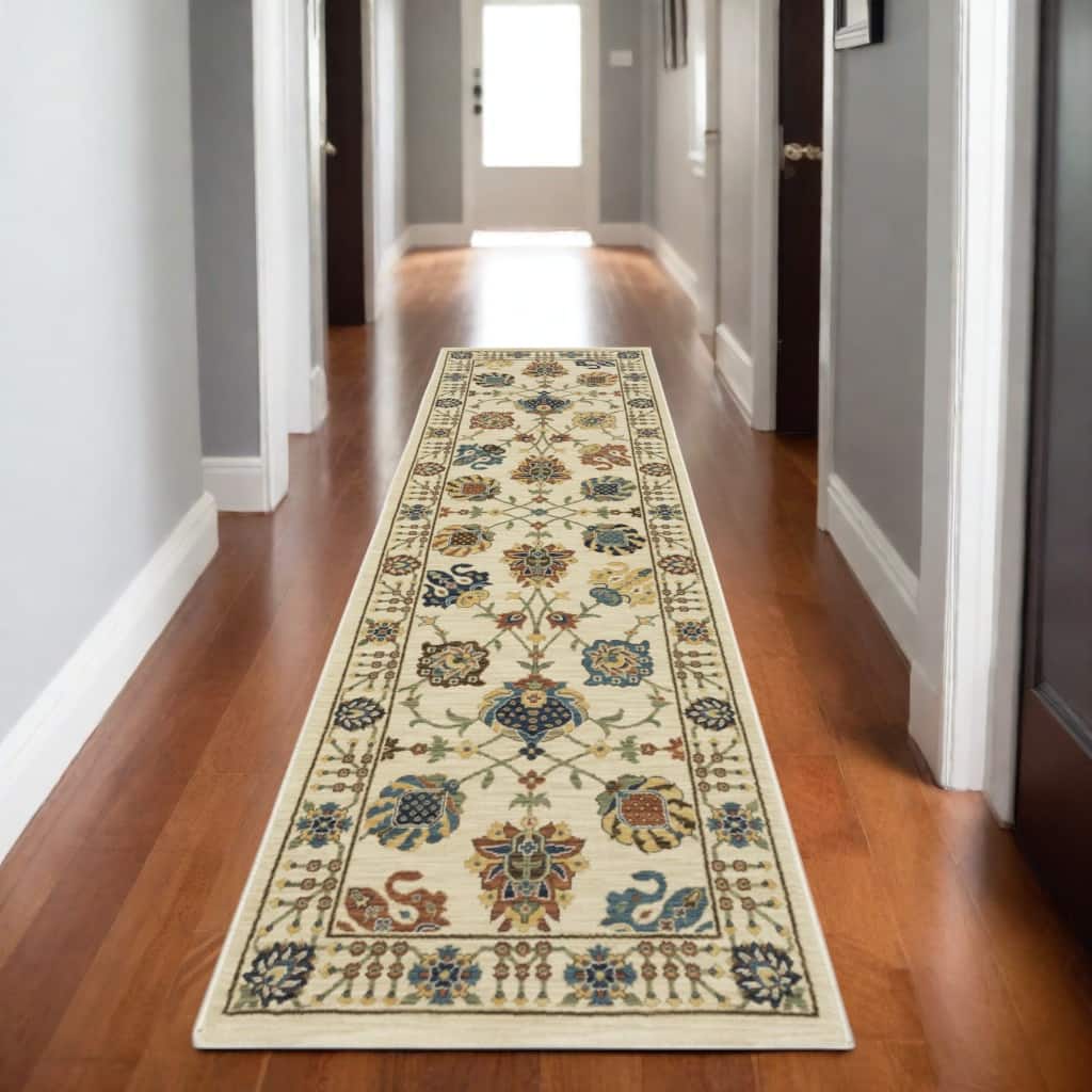 HomeRootsOriental Traditional Runner Area Rug