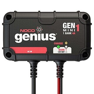 Noco Genius Genm1 4 Amp 1 Bank Waterproof Smart On Board Bat Free Noco Genius Genm1 4 Amp 1 Bank Waterproof Smart On Board Bat Free Shipping Today 22194065