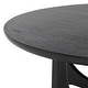 preview thumbnail 21 of 28, SAFAVIEH Couture Sasha Wood Round Coffee Table - 40 in. W x 40 in. D x 18 in. H