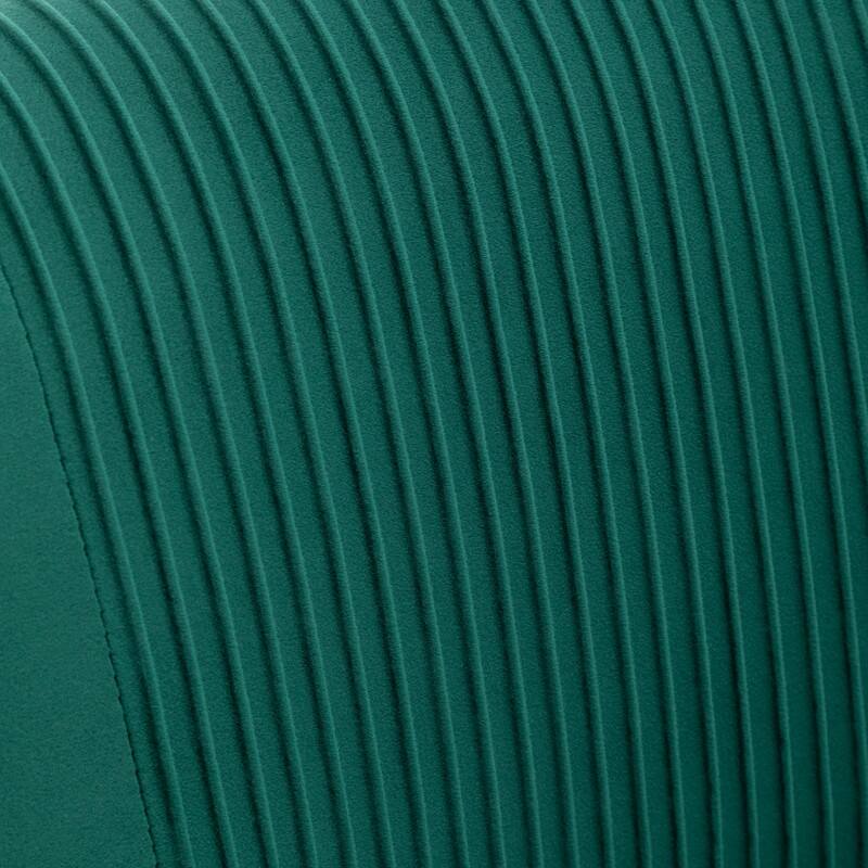 Modern Contempoary Velvet Dining Chair Set of 2 with Metal Frame Legs and Back Pull