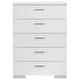 preview thumbnail 22 of 41, Jeremaine Bedroom Set with Plank Headboard White
