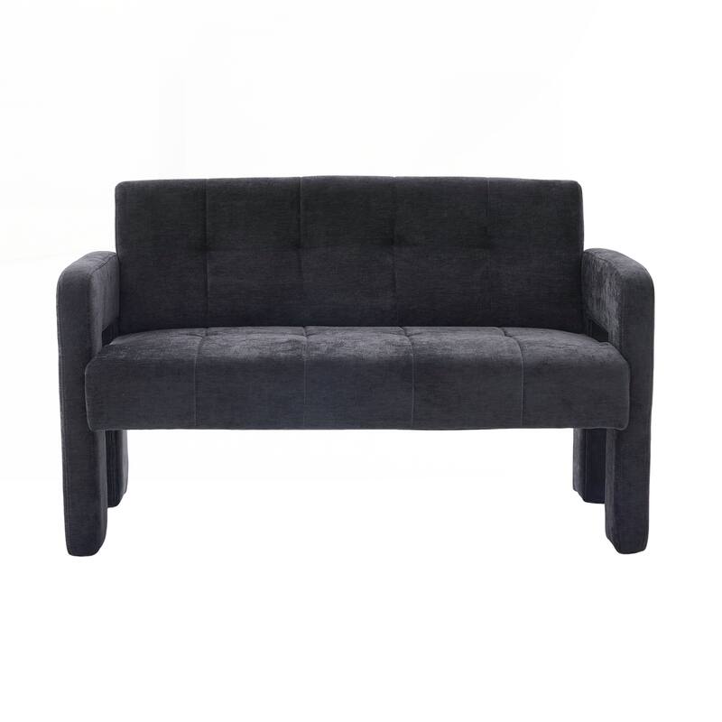 Modern Double Armchair Living Room & Bedroom Compact Upholstered Sofa Leisure Sofa