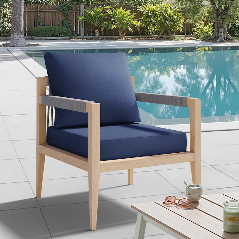 27.6 x 24.4 in Outdoor Indoor Patio Seat Cushions Set