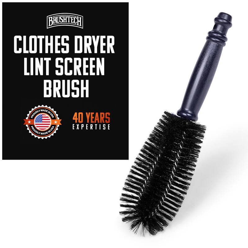 Brushtech Clothes Dryer Lint Screen Brush - 11 in