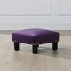 preview thumbnail 66 of 130, The Curated Nomad Performance Fabric Stardust Square Upholstered Footstool Ottoman