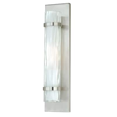Vaxcel Lighting Vilo Single Light 4" Wide Bathroom Sconce with Glass