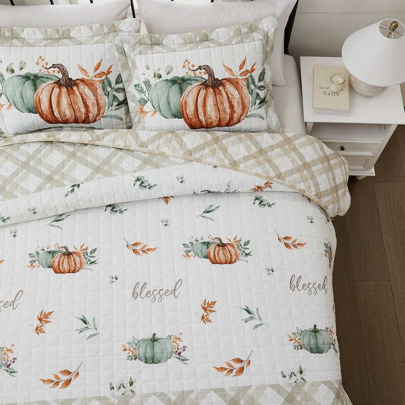 Avanti Linens Grateful Patch Twin Quilt Set