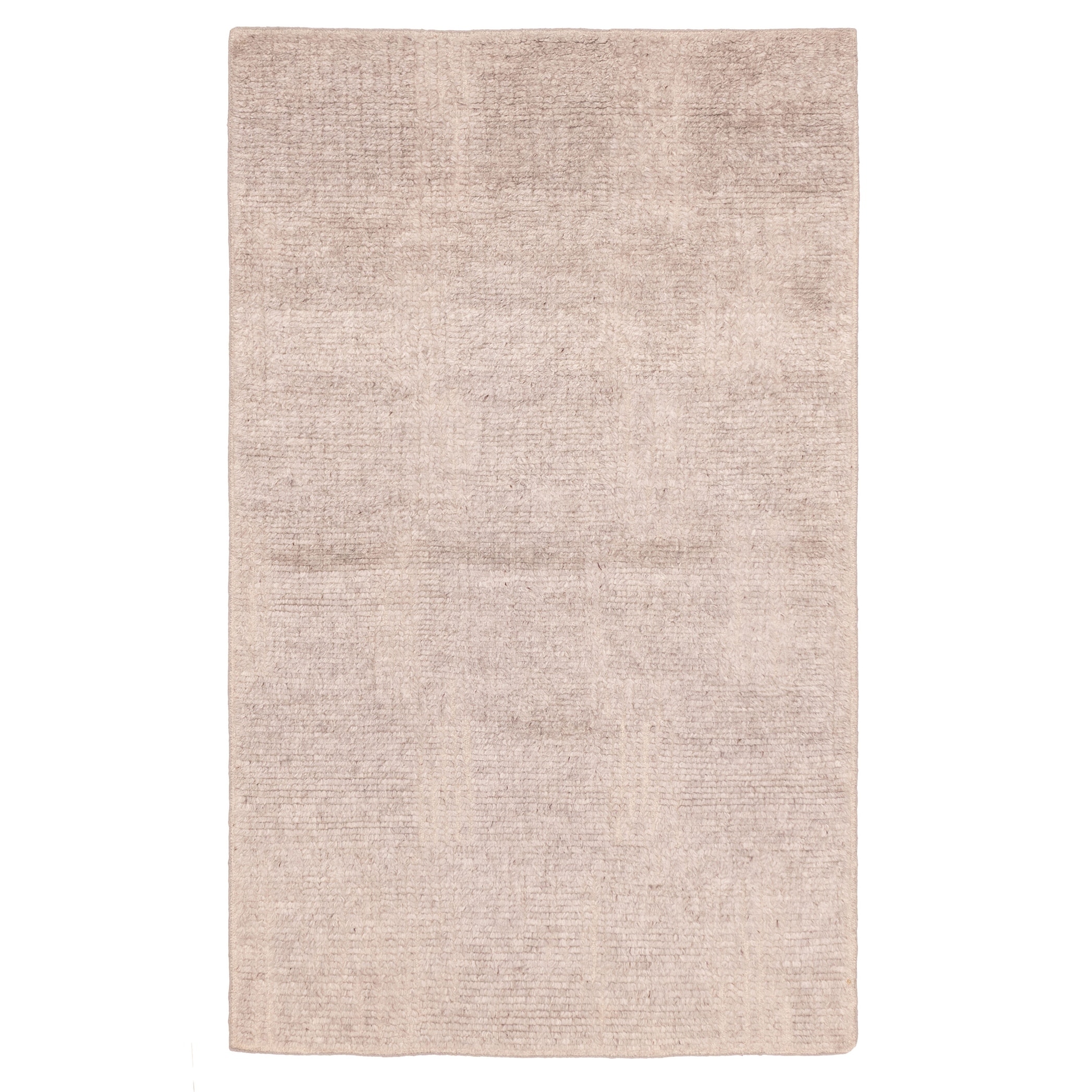 ECARPETGALLERY Hand-knotted Tangier Grey Wool Rug - 5'0 x 8'1
