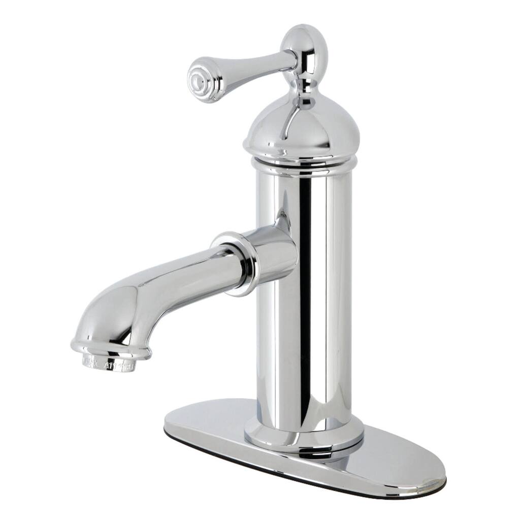 Kingston Brass Paris 1.2 GPM Single Hole Bathroom Faucet with Pop-Up