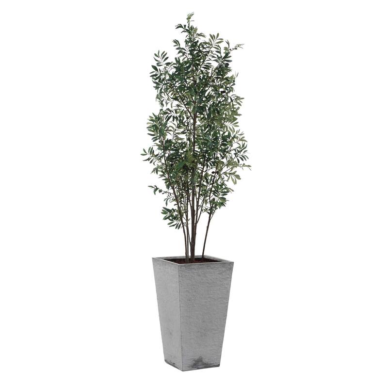 Uttermost Sonora Olive Tree In Planter - 33.00" W x 89.25" H x 31.50" D