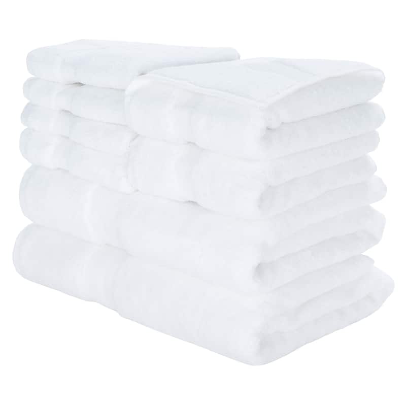 SAFAVIEH Super Plush 8-Piece Towel Bundle