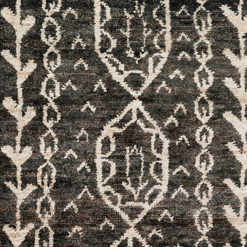 The Curated Nomad Clarendon Hand Knotted Bohemian Jute Area Rug