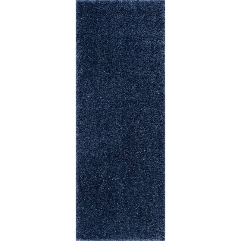 Faina Machine Washable Fluffy Carpet Solid Shag Plain Area Rug