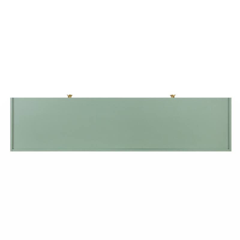 Storage Cabinet Sideboard Wooden Cabinet with 4 Doors for Hallway, Entryway, Living Room, Bedroom, Adjustable Shelf