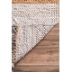 preview thumbnail 25 of 31, Nuloom Hand-woven Leather/ Cotton Tassel Area Rug