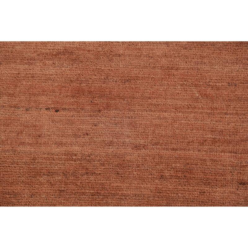 Modern Gabbeh Oriental Rug Handmade Wool Carpet - 3'3" x 5'0"