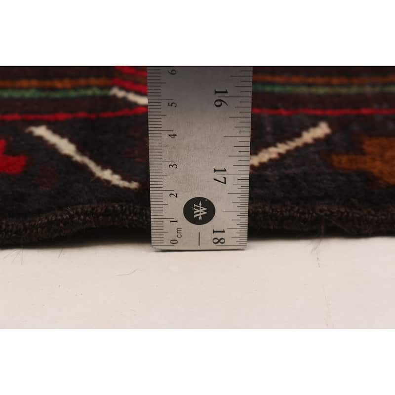 Teimani Red Rug 3'9" x 6'8" - 3'9 x 6'8