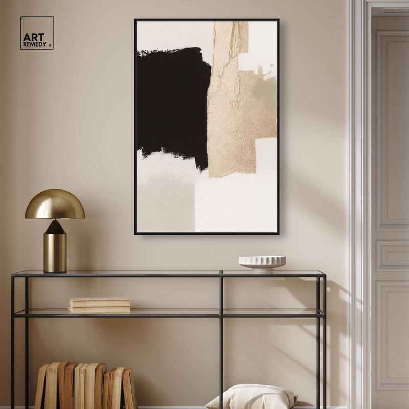 Earth and Ink II Canvas by Art Remedy