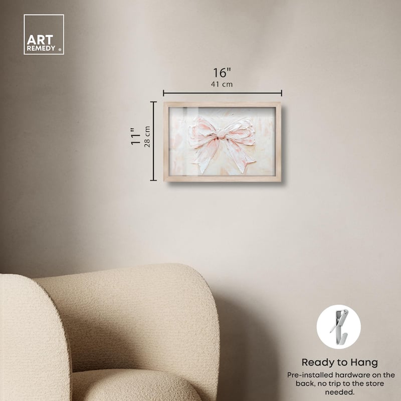 Relief Ribbons Shadowbox by Art Remedy