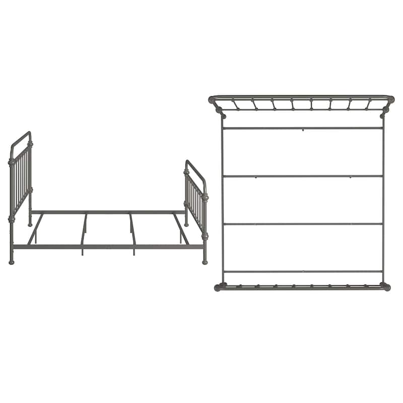 Sigulda Graceful Lines Victorian Metal Bed