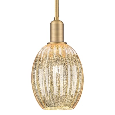Innovations Lighting 716-1S-G459-6ME Preston 6" Wide Mini Pendant with