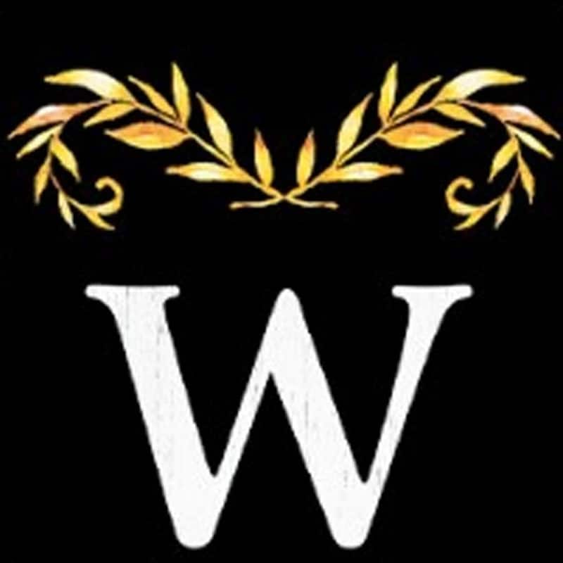 HomeRoots 72" Black White Yellow And Orange Solid Wood Porch Sign