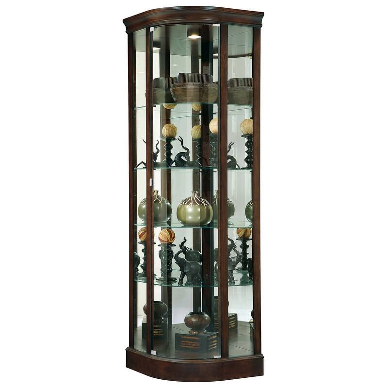 Howard Miller Marlowe III Corner Curio Cabinet