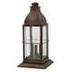 preview thumbnail 1 of 0, Hinkley Lighting Bingham 12v 10.5w 3 Light 21" Tall Heritage Pier Sienna