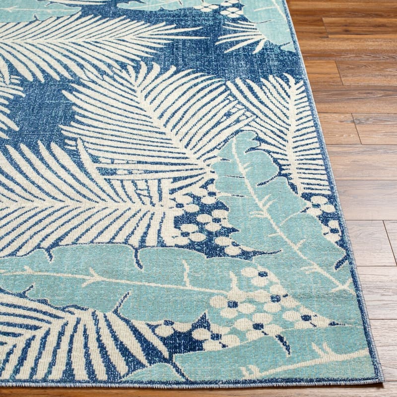 Livabliss Bodrum Coastal Indoor/Outdoor Area Rug