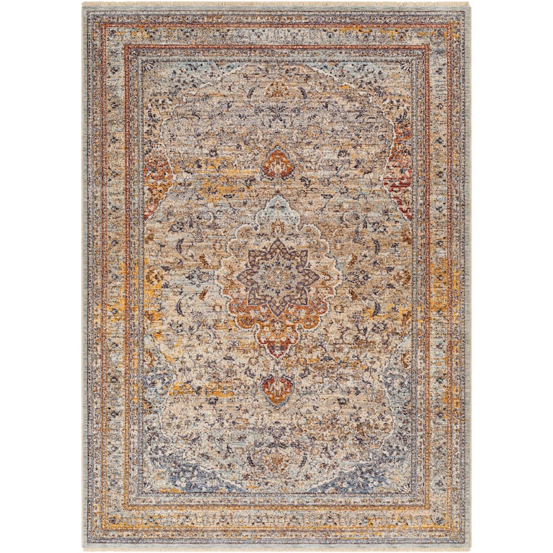 Livabliss Osmanek Traditional Medallion Area Rug