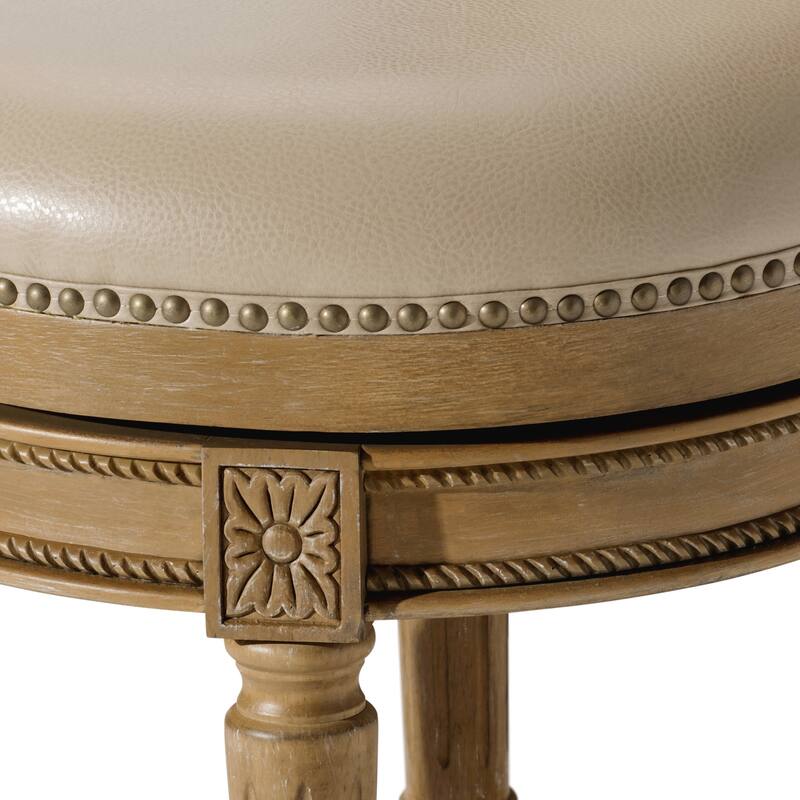 Maven Lane 31" Pullman Swivel Bar Height Kitchen Stool
