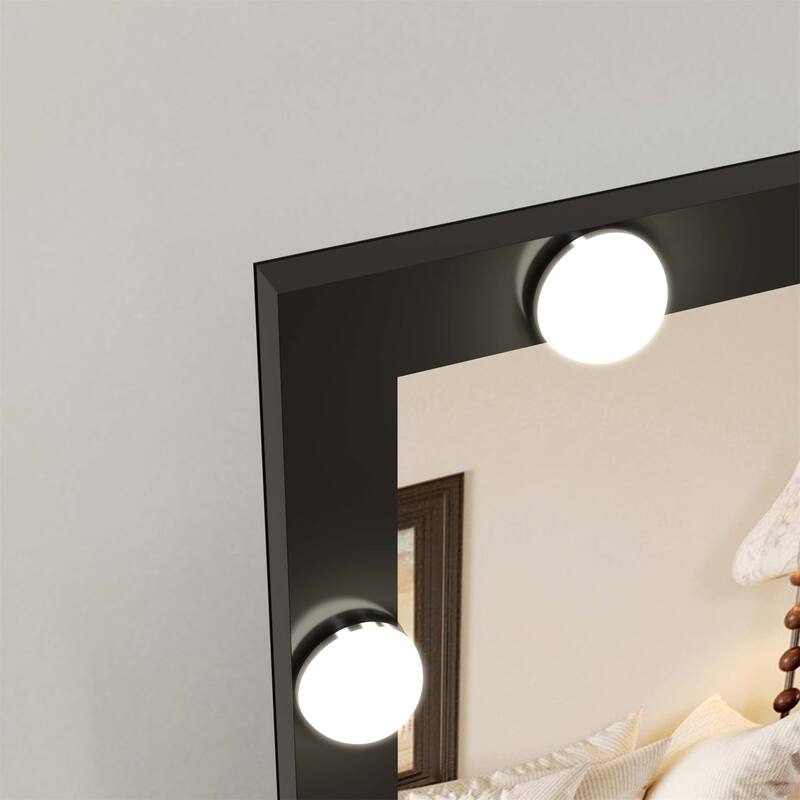 Hollywood Full-Length Mirror with Lights