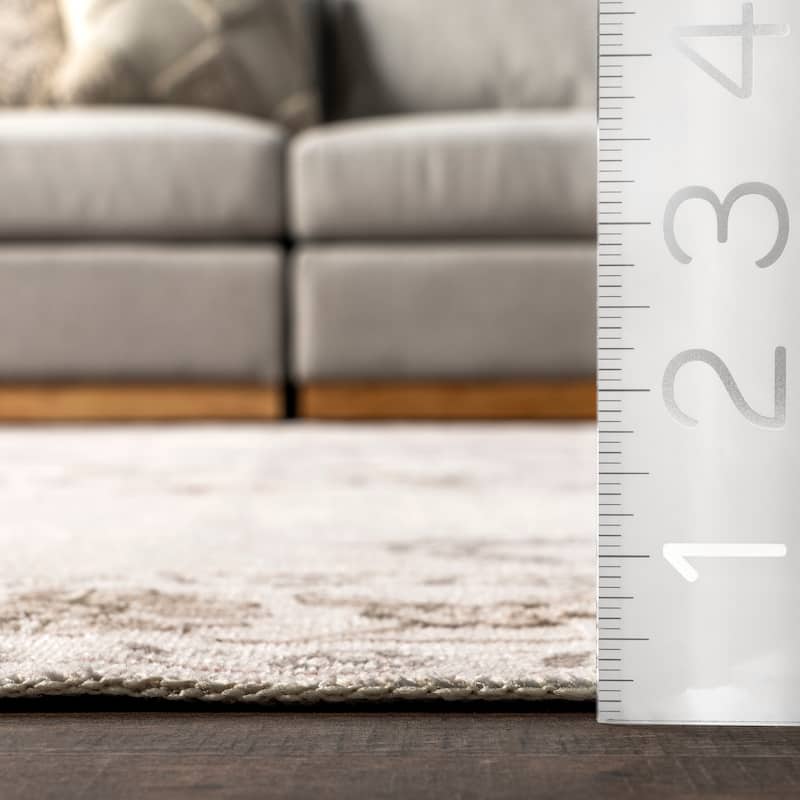Nuloom Arwen SpinClean Vintage Traditional Machine Washable Area Rug