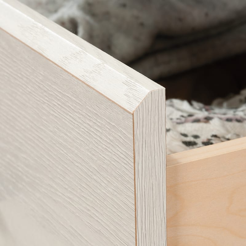 Engineered Wood Transitional Dresser with Six Spacious Drawers