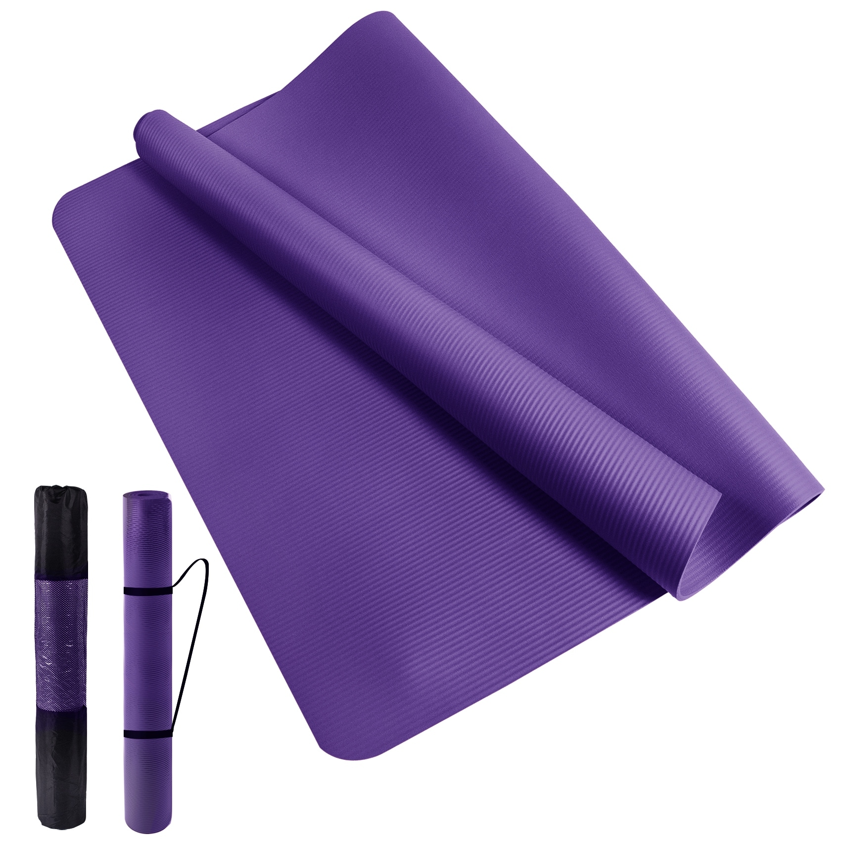 Pro Space Pink High Density Large Yoga Mat 79 in. L x 52 in. W x