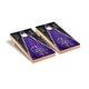 preview thumbnail 1 of 3, Colorado Rockies MLB Triangle Cornhole Board Set Include Carrying Case