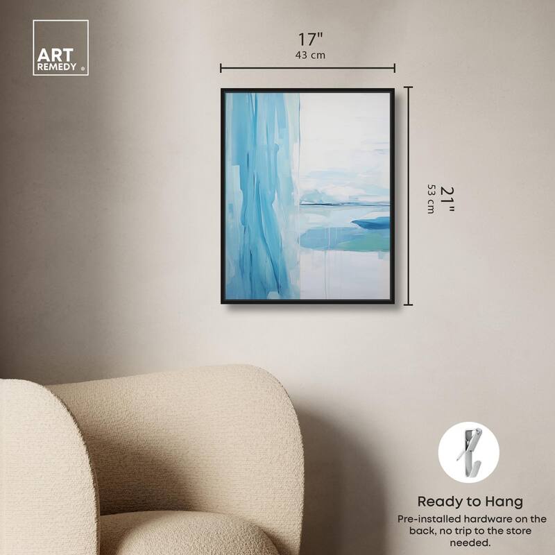 Transcendent Tides I Canvas by Art Remedy