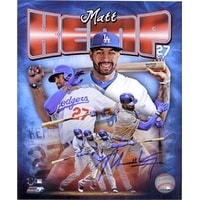 Signed Kemp Matt Los Angeles Dodgers 8x10 Photo autographed