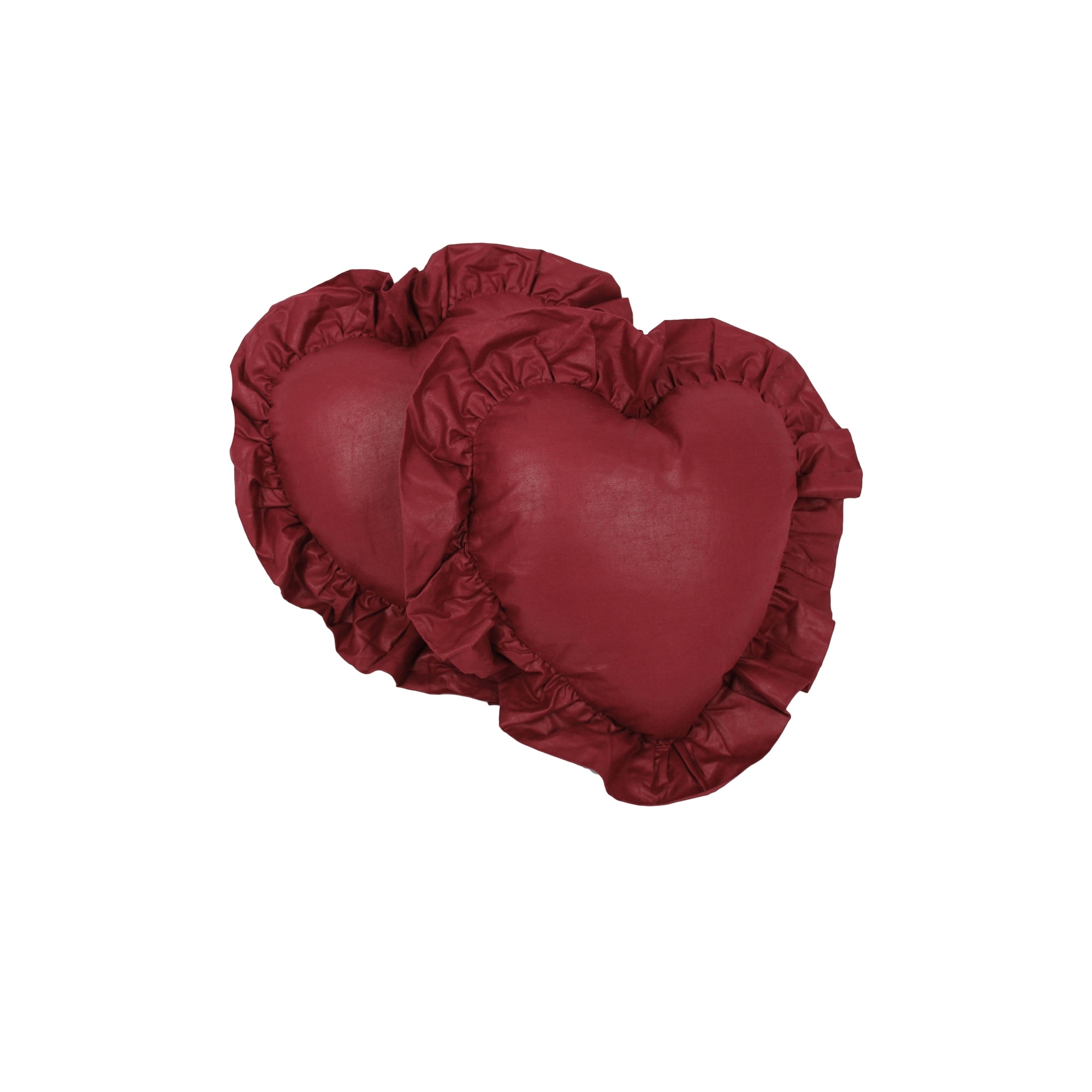 Blazing Needles 12-inch Heart Decorative Throw Pillow (Set - Picture 7 of 14