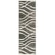 preview thumbnail 137 of 171, SAFAVIEH Adirondack Lelia Modern Abstract Distressed Rug 2'6" x 8' Runner - Dark Green/Ivory - Runner